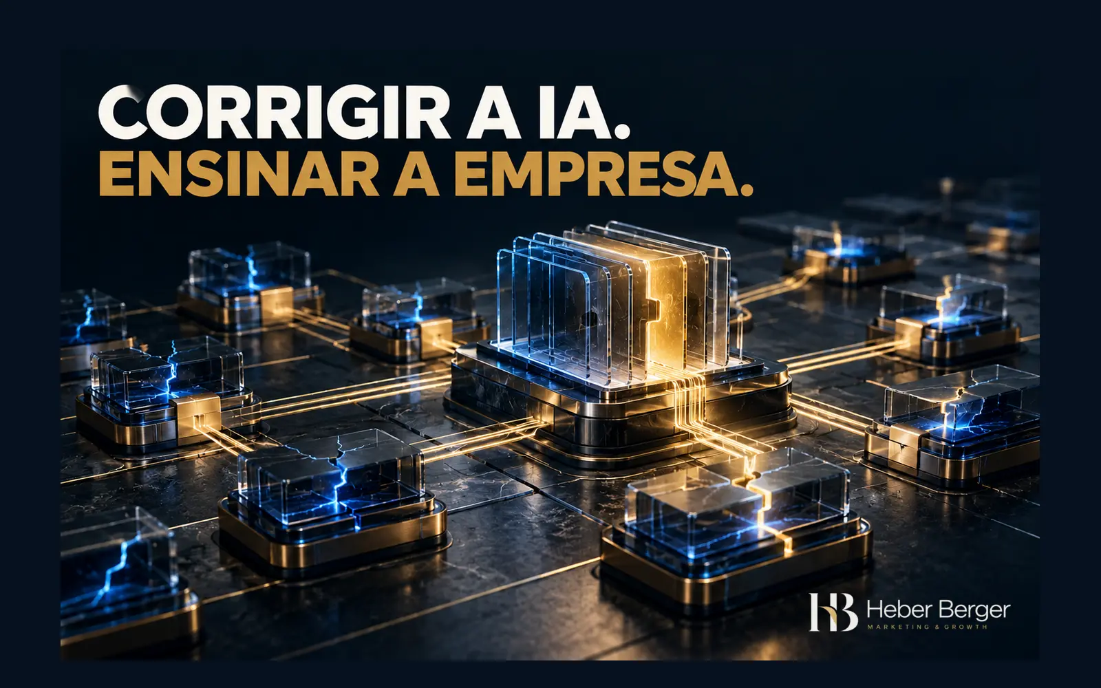Módulos isolados recebem uma correção validada de um repositório central de conhecimento.